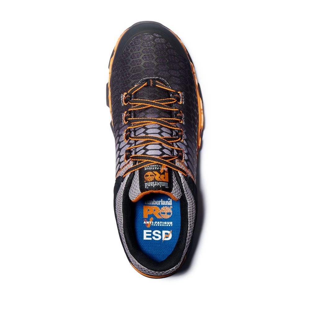 Zapatos De Seguridad Timberland Hombre Pro® Powertrain Sport Alloy Toe Sd Gris/Negras - Chile VWD-09